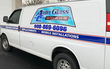 Van Of The Trusted Auto Glass Company in Warren County, NJ